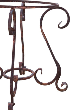 Biscottini-Base-tavolo-in-ferro-pieno-rotonda-diametro-65xH60-cm.
