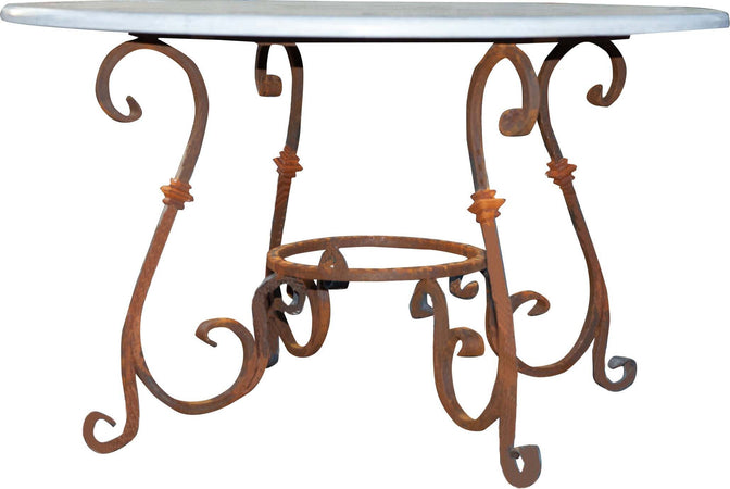 Biscottini-Base-tavolo-in-ferro-pieno-rotonda-L110xPR110xH74-cm.-(diam.90-cm.)
