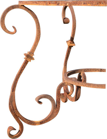 Biscottini-Base-tavolo-in-ferro-pieno-rotonda-L110xPR110xH74-cm.-(diam.90-cm.)