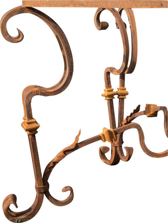 Biscottini-Base-tavolo-in-ferro-pieno-rotonda-L145xPR145xH74-cm.