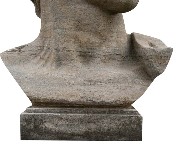 Biscottini-Busto-di-David-in-Pietra,-L43XPR35xH64-cm