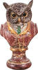 Biscottini-Busto-di-gufo-in-resina-dipinto-L8xPR6,5xH13,5-cm