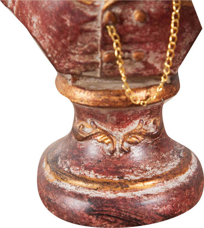 Biscottini-Busto-di-gufo-in-resina-dipinto-L8xPR6,5xH13,5-cm