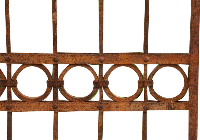 Biscottini-Cancello-in-ferro-pieno-finitura-antico-anticata-L400xPR10xH289-cm.-Made-in-Italy