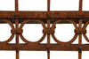 Biscottini-Cancello-in-ferro-pieno-finitura-antico-anticata-L402xPR10xH263-cm