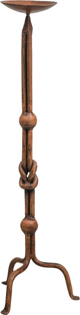 Biscottini-CANDELIERE-A-PIANTANA-IN-FERRO-BATTUTO-LAVORATO-A-MANO-L19XPR19XH64-CM