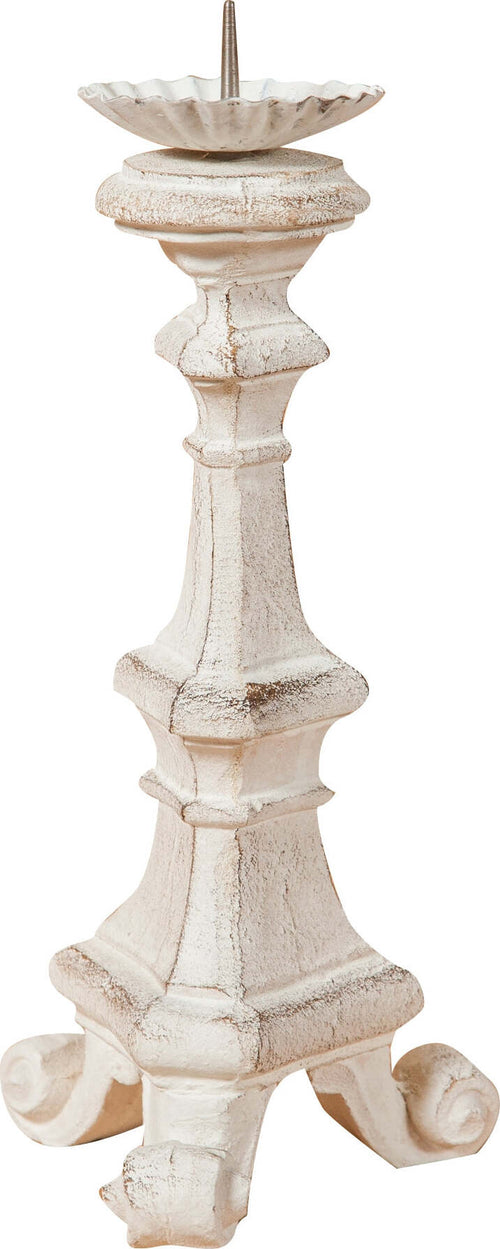 Biscottini-Candeliere-in-legno-finitura-bianca-anticata.-Made-in-Italy