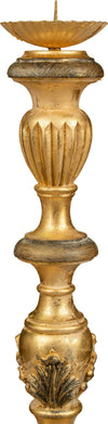 Biscottini-CANDELIERE-IN-LEGNO-FINITURA-FOGLIA-ORO-ANTICATO-E-NERO-MADE-IN-ITALY