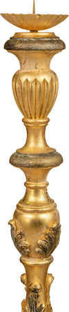 Biscottini-CANDELIERE-IN-LEGNO-FINITURA-FOGLIA-ORO-ANTICATO-E-NERO-MADE-IN-ITALY