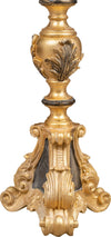 Biscottini-CANDELIERE-IN-LEGNO-FINITURA-FOGLIA-ORO-ANTICATO-E-NERO-MADE-IN-ITALY