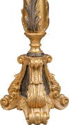 Biscottini-CANDELIERE-IN-LEGNO-FINITURA-FOGLIA-ORO-ANTICATO-E-NERO-MADE-IN-ITALY