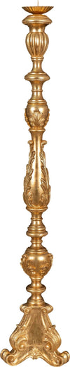 Biscottini-CANDELIERE-IN-LEGNO-FINITURA-IN-FOGLIA-ORO-ANTICATO-ANTICATA-MADE-IN-ITALY