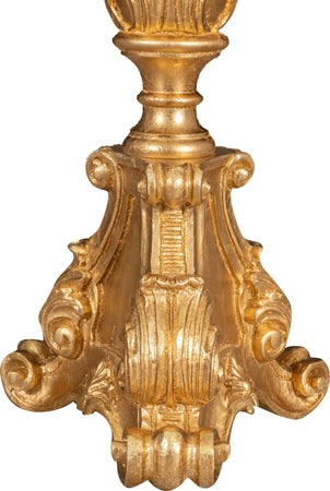 Biscottini-CANDELIERE-IN-LEGNO-FINITURA-IN-FOGLIA-ORO-ANTICATO-ANTICATA-MADE-IN-ITALY