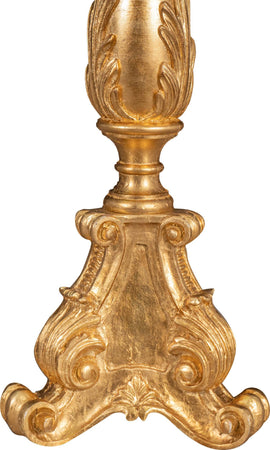 Biscottini-CANDELIERE-IN-LEGNO-FINITURA-IN-FOGLIA-ORO-ANTICATO-ANTICATA-MADE-IN-ITALY