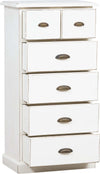 Biscottini-Cassettiera-Country-in-legno-massello-di-tiglio-finitura-bianca-anticata-L63xPR41xH120-cm.-Made-in-Italy