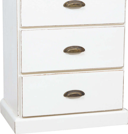 Biscottini-Cassettiera-Country-in-legno-massello-di-tiglio-finitura-bianca-anticata-L63xPR41xH120-cm.-Made-in-Italy