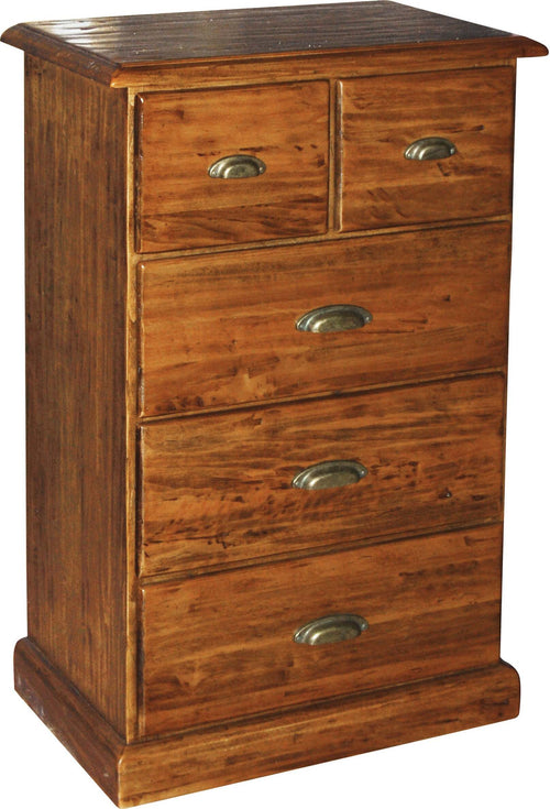Biscottini-Cassettiera-Country-in-legno-massello-di-tiglio-finitura-noce-L63xPR41xH100cm.-Made-in-Italy