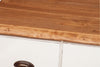 Biscottini-Cassettiera-Country-in-legno-massello-di-tiglio-struttura-bianca-anticata-finitura-naturale-L63xPR41xH100-cm.-Made-in-Italy