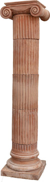 Biscottini-Colonna-ionica-in-terracotta-di-galestro-100%-Made-in-Italy-interamente-Lavorata-a-Mano