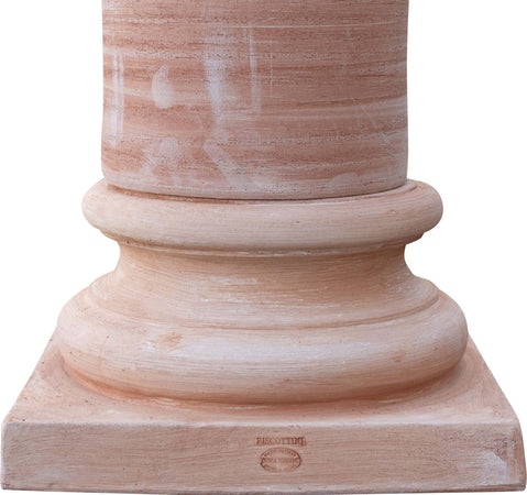 Biscottini-Colonna-pergola-gazebo-in-Terracotta-100%-Made-in-Italy-interamente-Lavorata-a-Mano