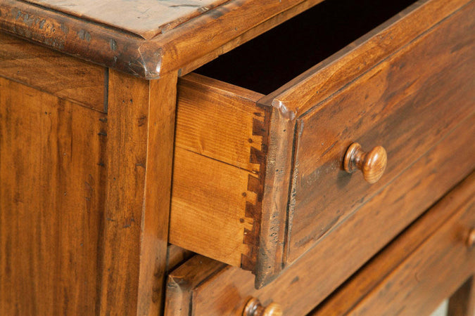 Biscottini-Comò-Country-in-legno-massello-di-tiglio-finitura-noce-L100xPR48xH85-cm.-Made-in-Italy