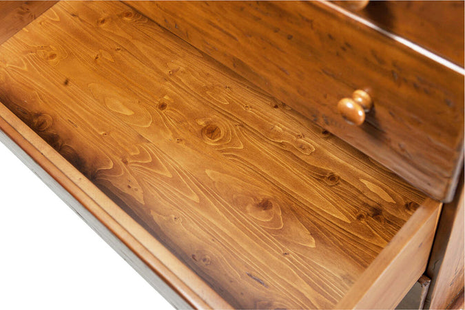 Biscottini-Comò-Country-in-legno-massello-di-tiglio-finitura-noce-L114xPR49xH99-cm.-Made-in-Italy