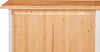 Biscottini-Comò-Country-in-legno-massello-di-tiglio-struttura-bianca-anticata-piano-finitura-naturale-L114xPR49xH99-cm.-Made-in-Italy