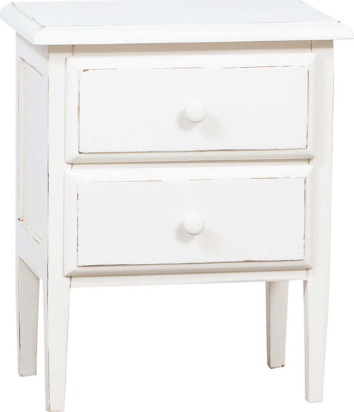 Biscottini-Comodino-Country-in-legno-massello-di-tiglio-finitura-bianca-anticata-L55xPR35xH65-cm.-Made-in-Italy