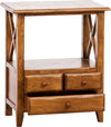 Biscottini-Comodino-Country-in-legno-massello-di-tiglio-finitura-noce-L56xPR36xH66-cm.-Made-in-Italy