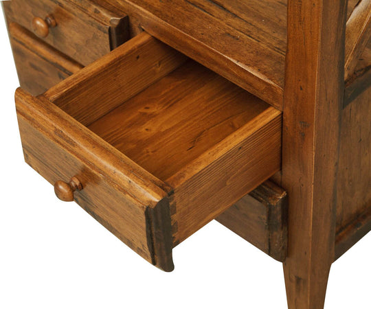 Biscottini-Comodino-Country-in-legno-massello-di-tiglio-finitura-noce-L56xPR36xH66-cm.-Made-in-Italy