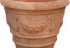 Biscottini-Conca-festonata-invecchiata,-in-terracotta-toscana-100%-Made-in-Italy-interamente-Lavorata-a-Mano-diam.50xH40-cm.