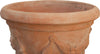 Biscottini-Conca-festonata-invecchiata,-in-terracotta-toscana-100%-Made-in-Italy-interamente-Lavorato-a-Mano-diam.70xH52-cm.