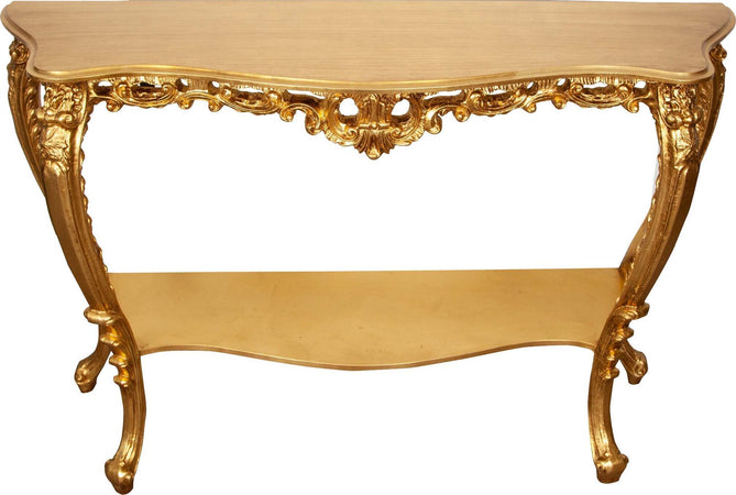 Biscottini-CONSOLLE-IN-LEGNO-FINITURA-FOGLIA-ORO-ANTICATO-MADE-IN-ITALY