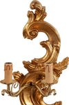 Biscottini-Coppia-di-Lampade-Applique-Shabby-in-legno-e-ferro-finitura-foglia-oro-anticato-Made-In-Italy