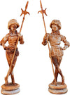 Biscottini-Coppia-di-statue-in-fusione-di-ghisa-L57xPR35xH167-cm-cad.-finitura-bianca-anticata