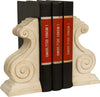 Biscottini-Coppia-fermalibri-in-legno-finitura-bianco-anticato-Made-in-Italy