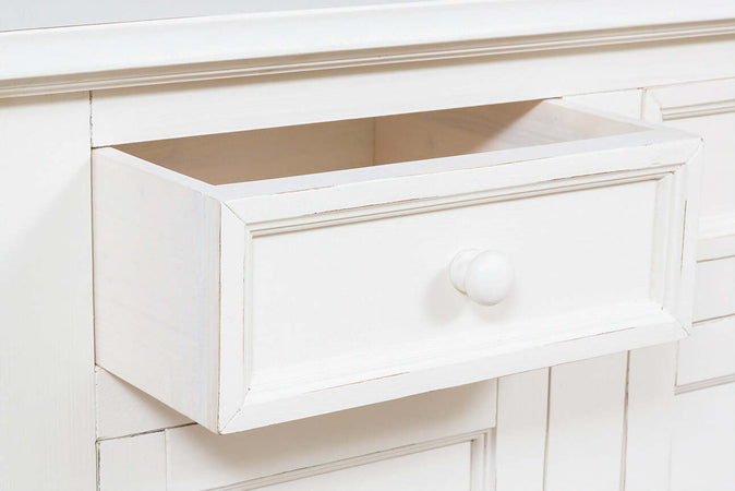Biscottini-Credenza-Country-in-legno-massello-di-tiglio-finitura-bianca-anticata-L110xPR45xH103-cm.-Made-in-Italy
