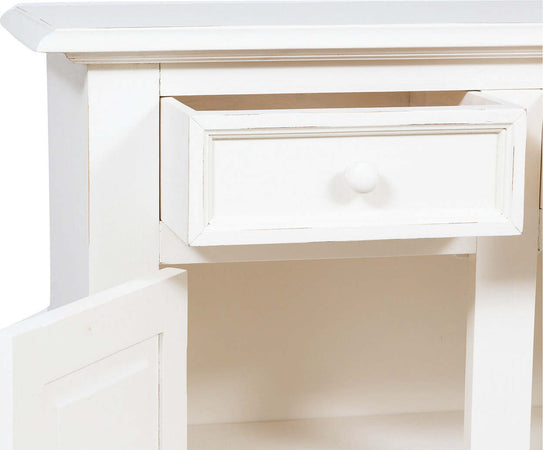 Biscottini-Credenza-Country-in-legno-massello-di-tiglio-finitura-bianca-anticata-L110xPR45xH103-cm.-Made-in-Italy