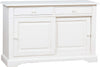 Biscottini-Credenza-Country-in-legno-massello-di-tiglio-finitura-bianca-anticata-L142xPR50xH90-cm.-Made-in-Italy