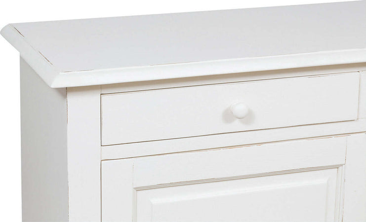 Biscottini-Credenza-Country-in-legno-massello-di-tiglio-finitura-bianca-anticata-L142xPR50xH90-cm.-Made-in-Italy