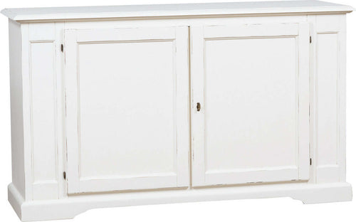 Biscottini-Credenza-Country-in-legno-massello-di-tiglio-finitura-bianca-anticata-L180xPR58xH105-cm.-Made-in-Italy