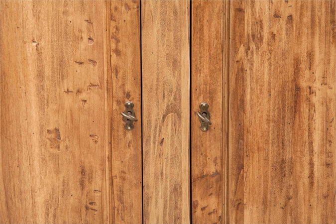 Biscottini-Credenza-Country-in-legno-massello-di-tiglio-finitura-naturale-L110xPR45xH103-cm.-Made-in-Italy