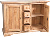 Biscottini-Credenza-Country-in-legno-massello-di-tiglio-finitura-naturale-L135xPR45xH92-cm.-Made-in-Italy