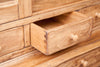 Biscottini-Credenza-Country-in-legno-massello-di-tiglio-finitura-naturale-L142xPR50xH225-cm.-Made-in-Italy