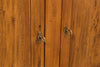 Biscottini-Credenza-Country-in-legno-massello-di-tiglio-finitura-noce-L110xPR45xH103-cm.-Made-in-Italy