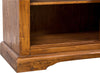 Biscottini-Credenza-Country-in-legno-massello-di-tiglio-finitura-noce-L142xPR50xH90-cm.-Made-in-Italy