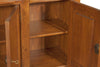 Biscottini-Credenza-Country-in-legno-massello-di-tiglio-finitura-noce-L156xPR45xH103-cm.-Made-in-Italy