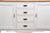 Biscottini-Credenza-Country-in-legno-massello-di-tiglio-struttura-bianca-anticata-piano-finitura-naturale-L160xPR42xH90-cm.-Made-in-Italy