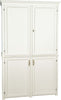 Biscottini-CREDENZA-CUCINA-IN-LEGNO-MASSELLO-DI-TIGLIO-FINITURA-BIANCA-ANTICATA-L130XPR60XH115-CM.-MADE-IN-ITALY