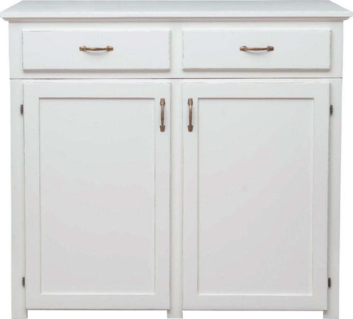 Biscottini-Credenza-cucina-in-legno-massello-di-tiglio-finitura-bianca-anticata-L130xPR60xH115-cm.-Made-in-Italy